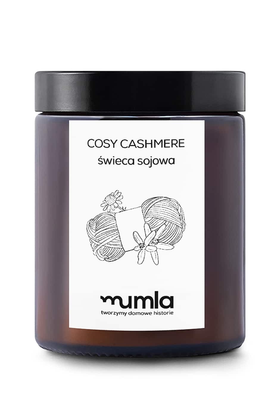 świeca cosy cashmere - MUMLA