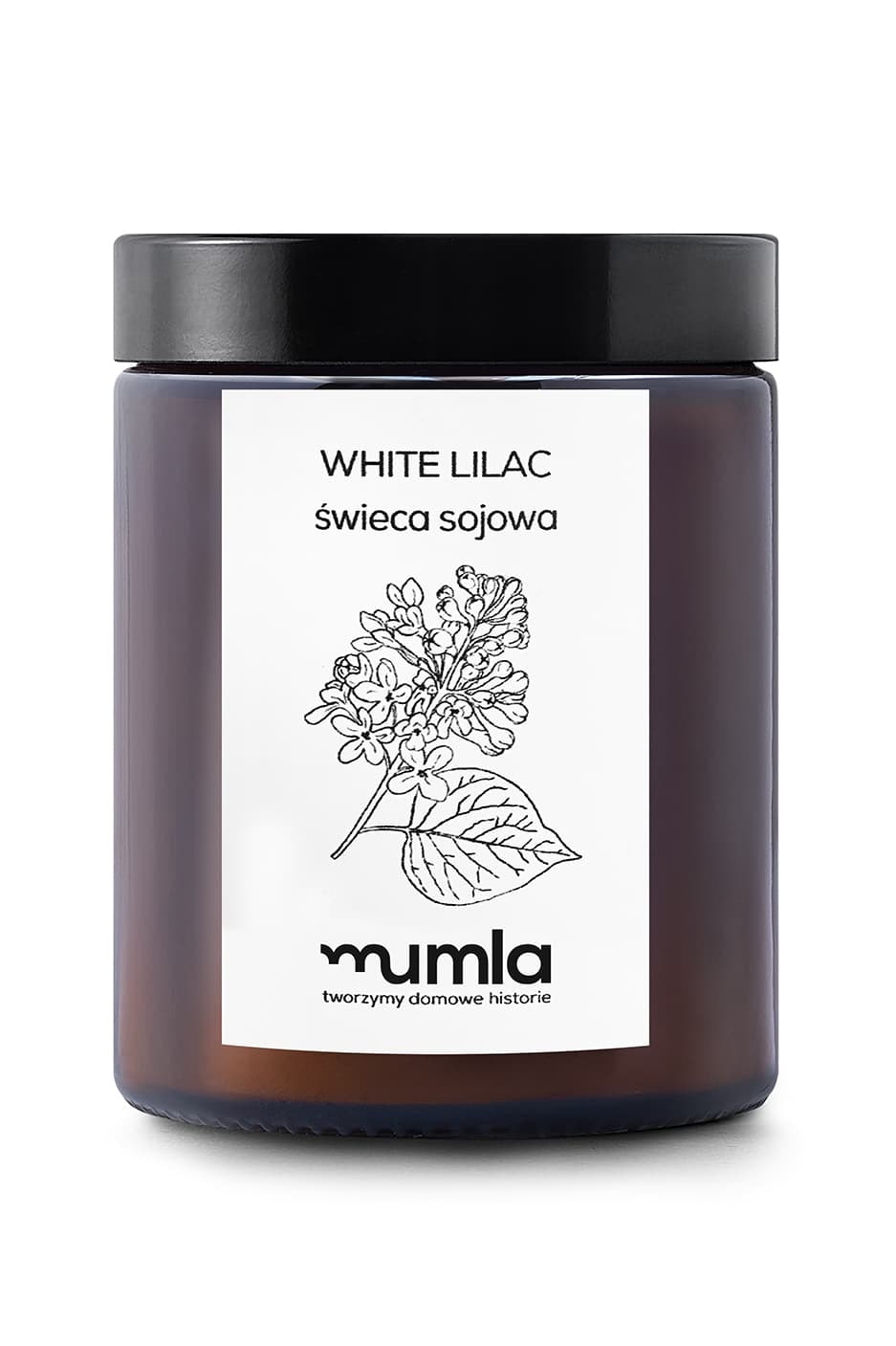 świeca white lilac - MUMLA