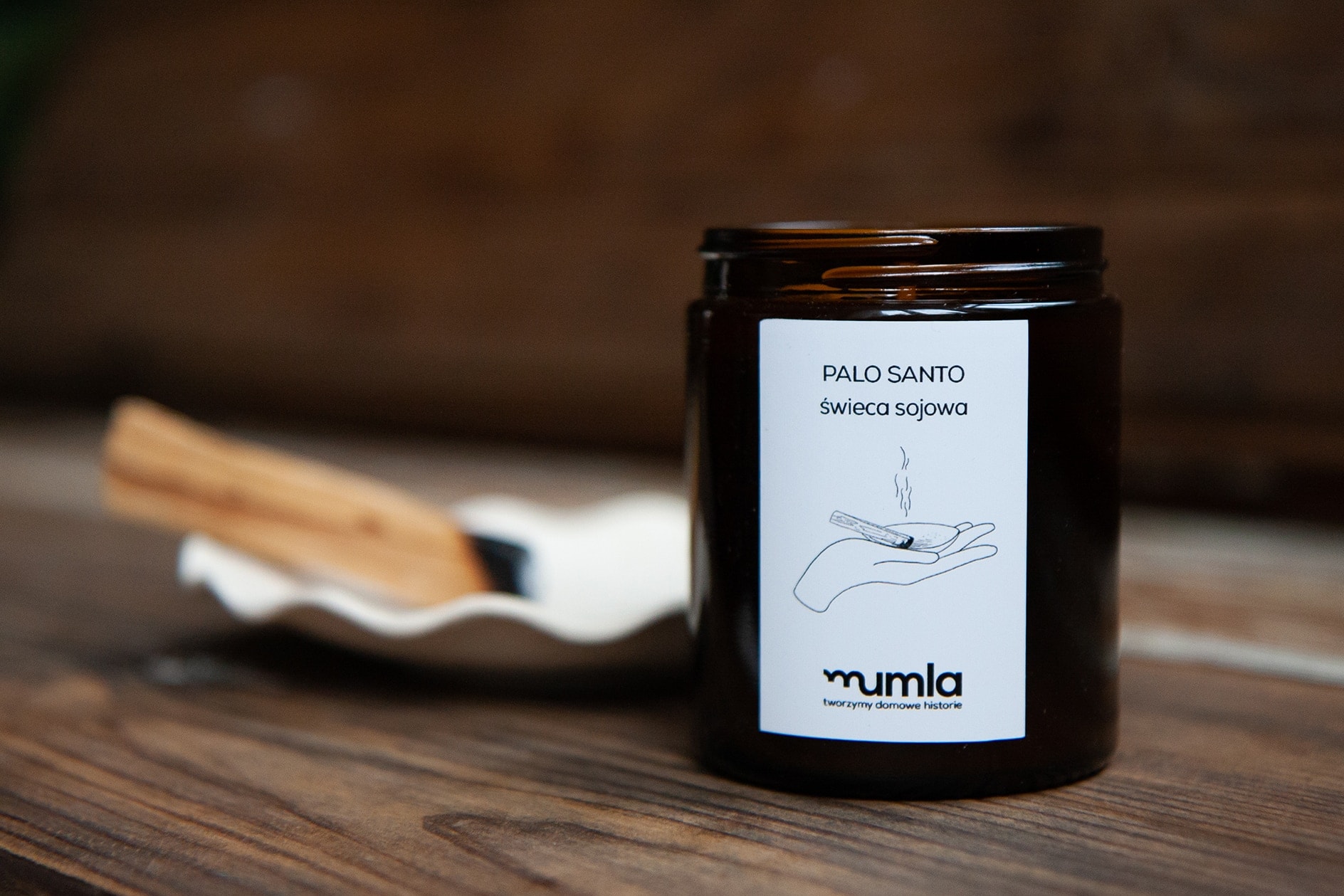świeca palo santo - MUMLA